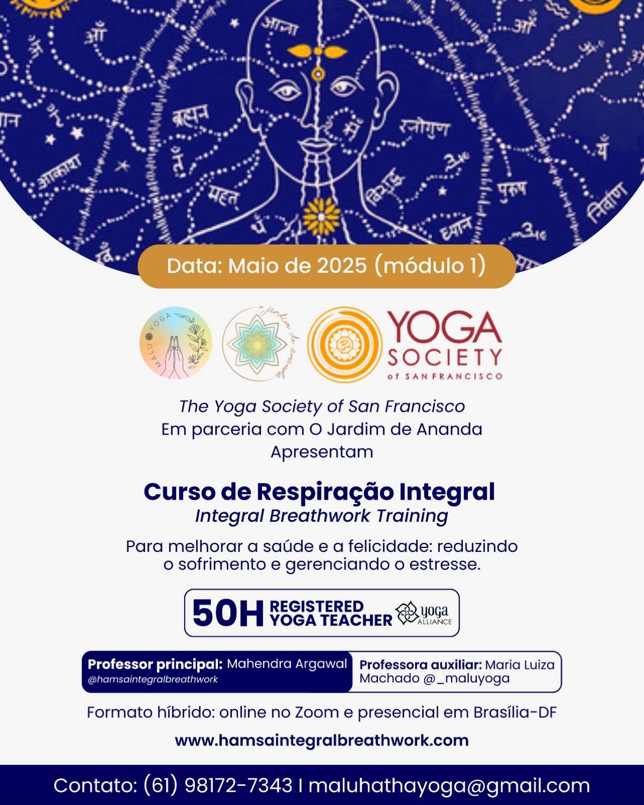CURSO DE RESPIRACAO INTEGRAL YOGA MALU YOGA